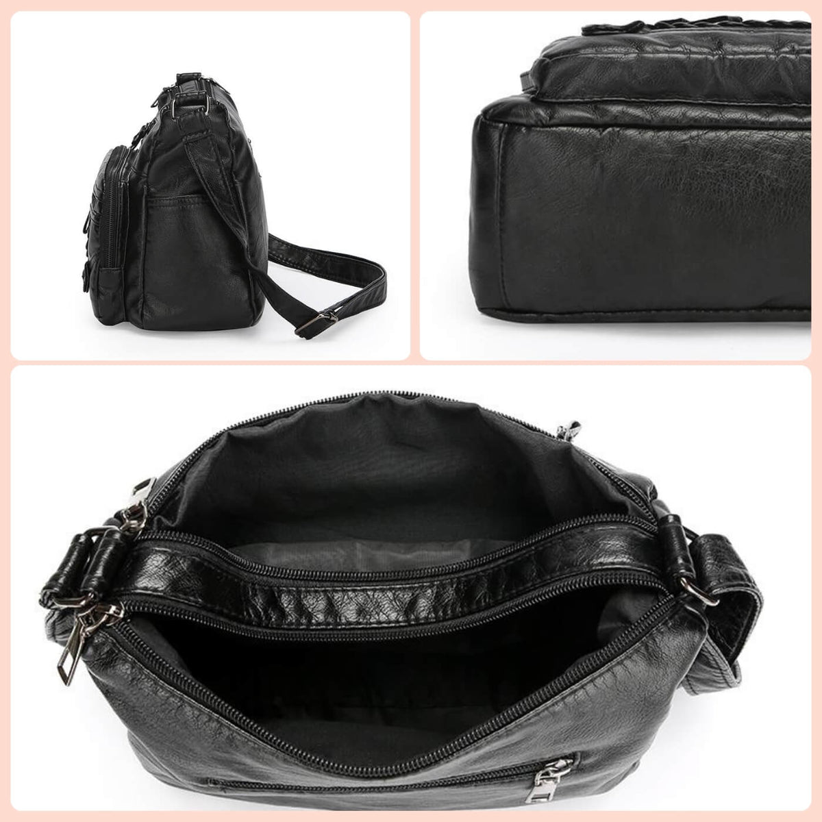Greta | Sac Bandoulière Charme Tressé