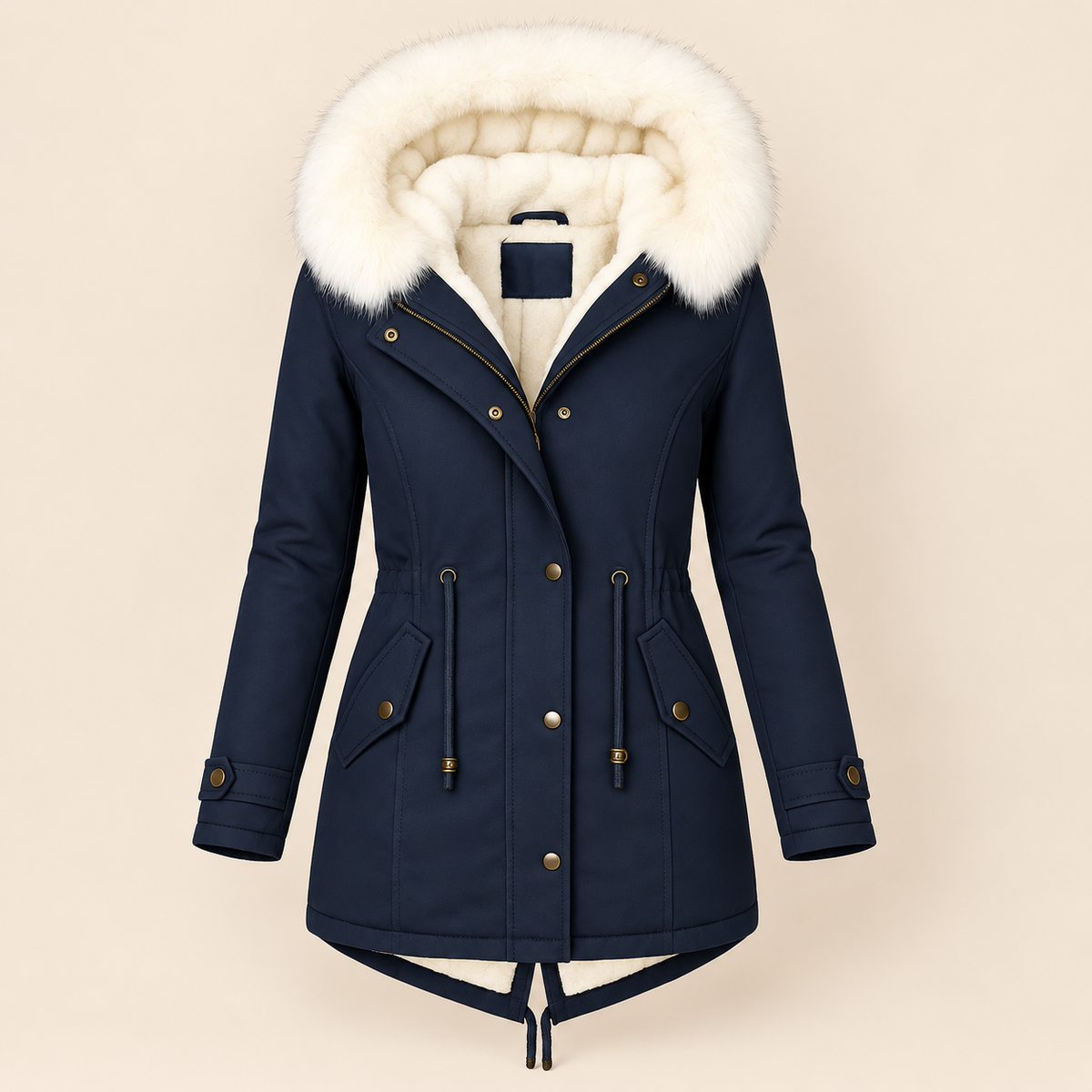 Albane | Parka d'hiver long et élégant
