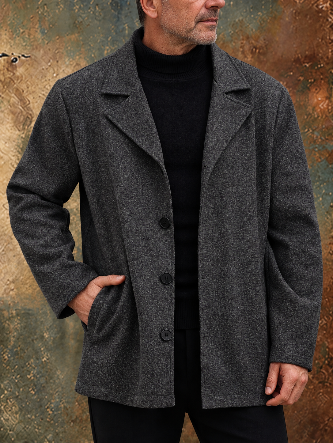 Krijn | Veste en chevron pour homme