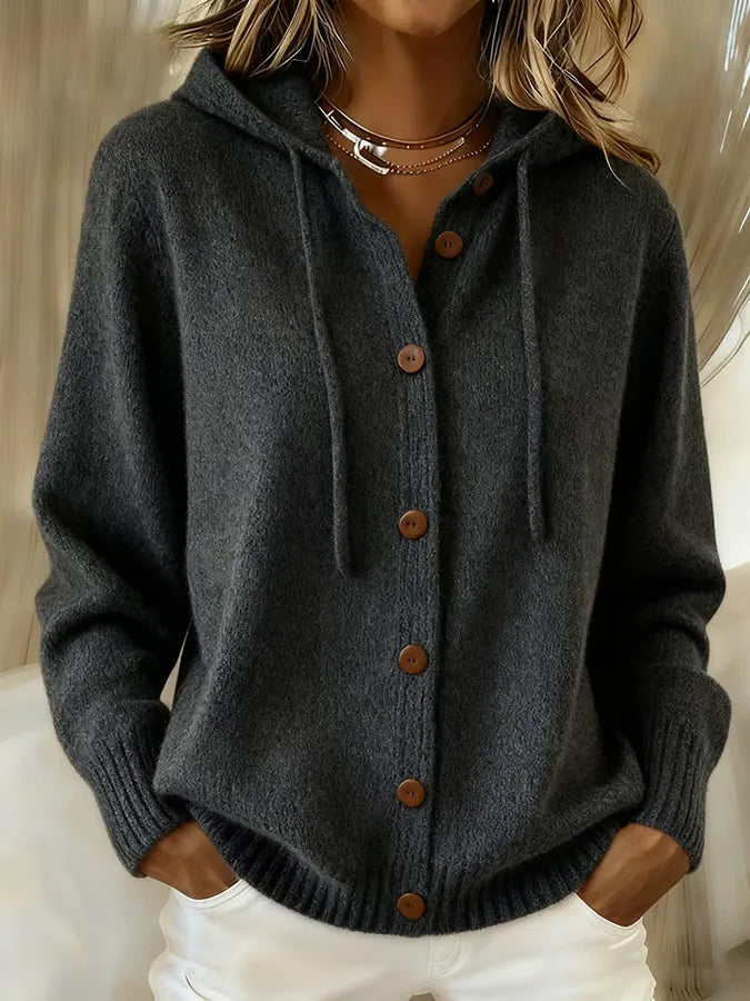 DELAUNAY | Gilet à Capuche Douillet Claire