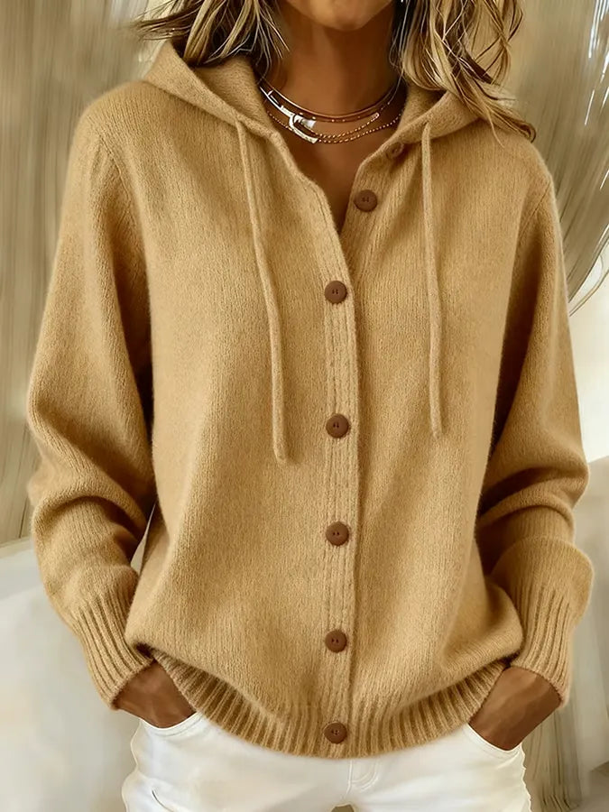 DELAUNAY | Gilet à Capuche Douillet Claire