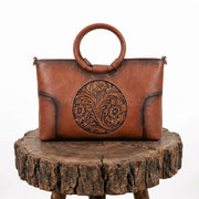 Luciana | Sac à Main à Détail Sculpté