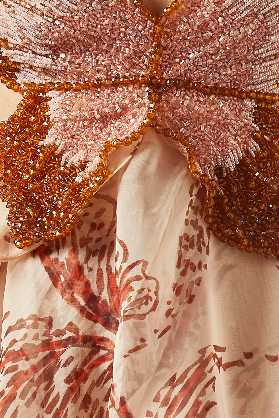DELAUNAY | Robe Maxi Papillon Signature