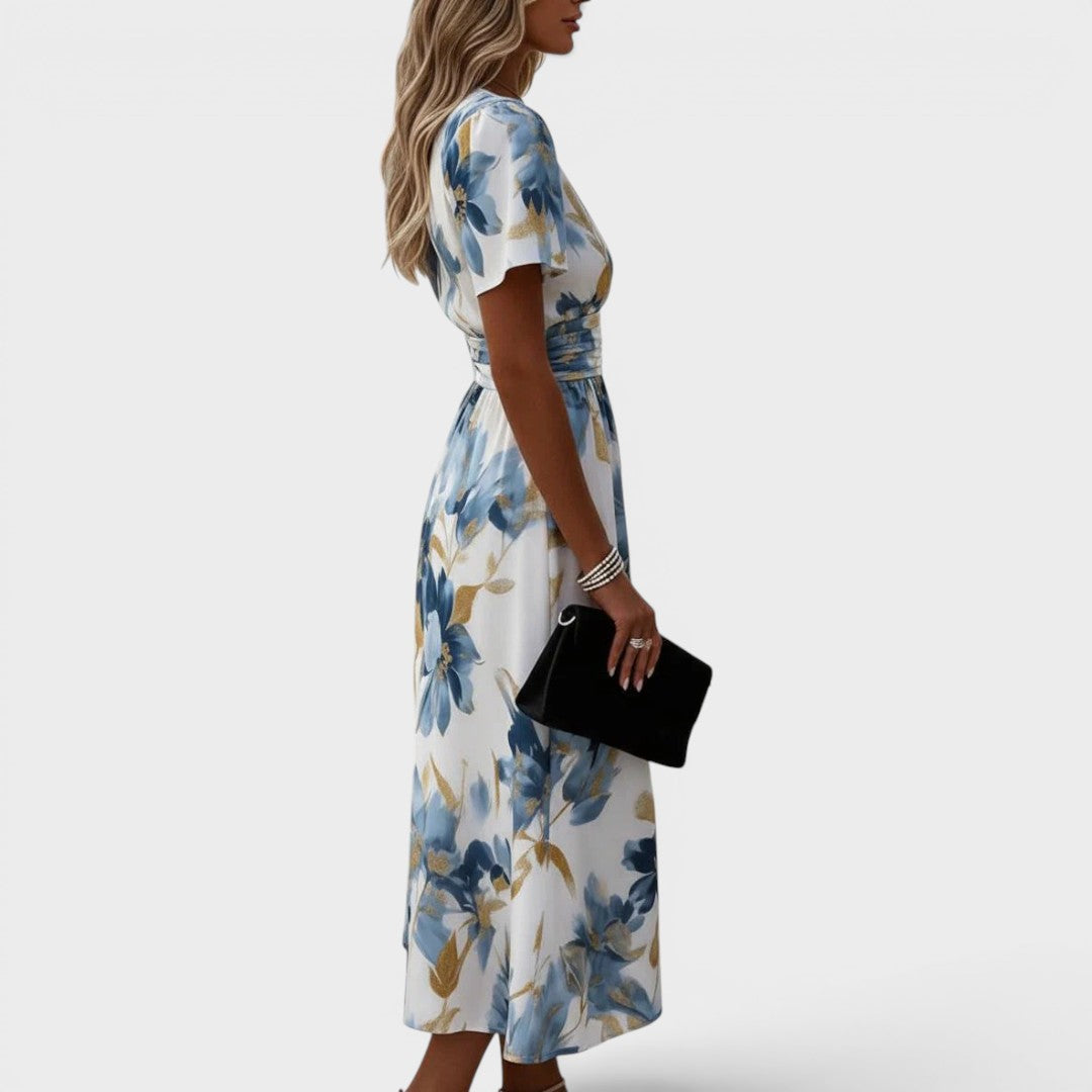 Delaunay | Robe Élégante Florale Élina