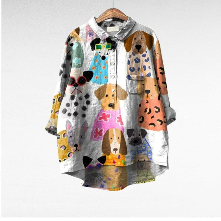 Delaunay | Chemise Élégante à Motif Émilie