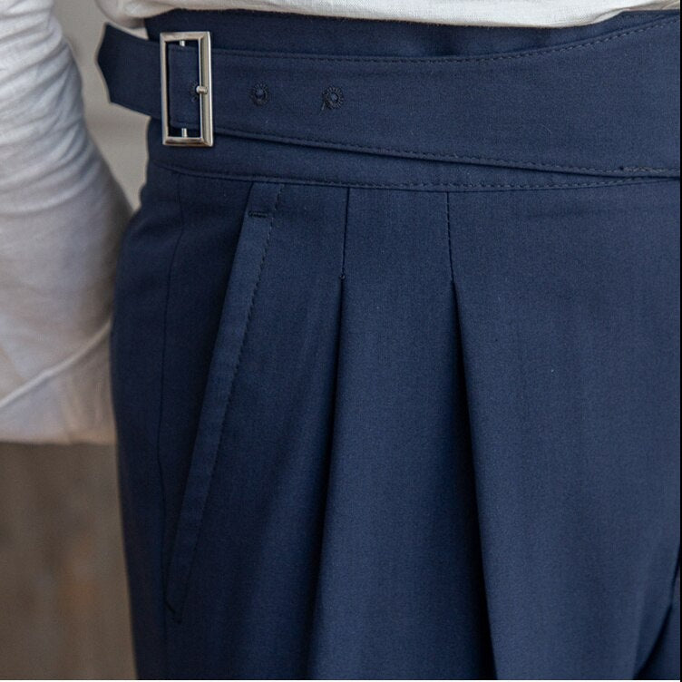 DELAUNAY | Pantalon fluide taille haute élégant
