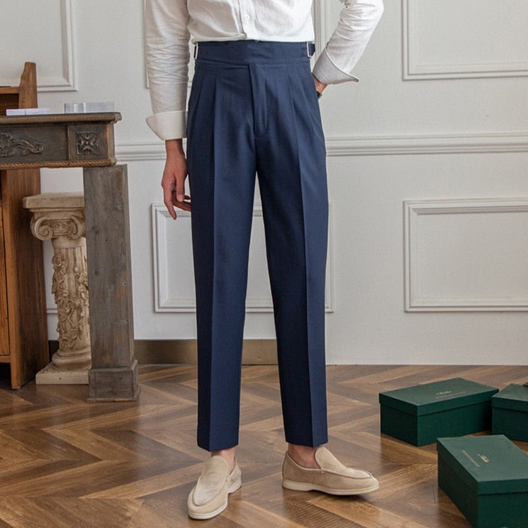 DELAUNAY | Pantalon fluide taille haute élégant