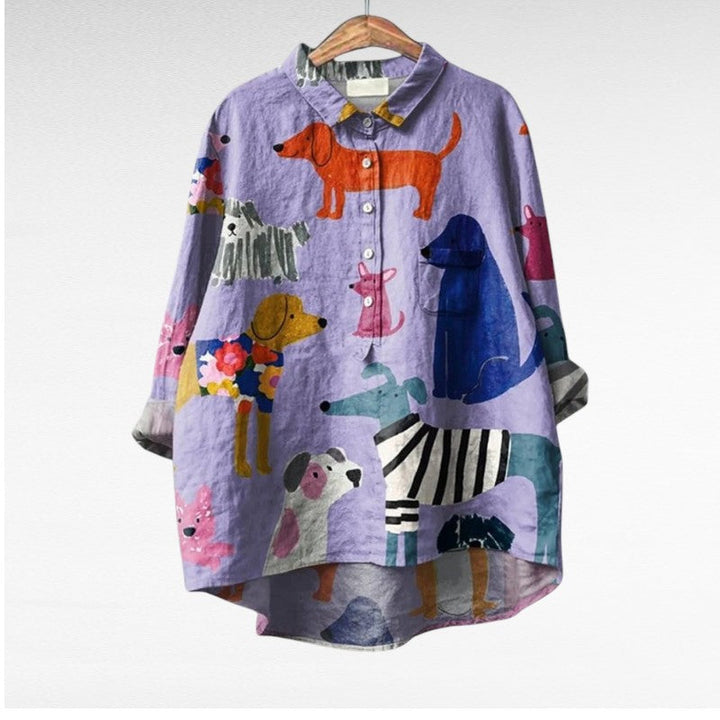 Delaunay | Chemise Élégante à Motif Émilie