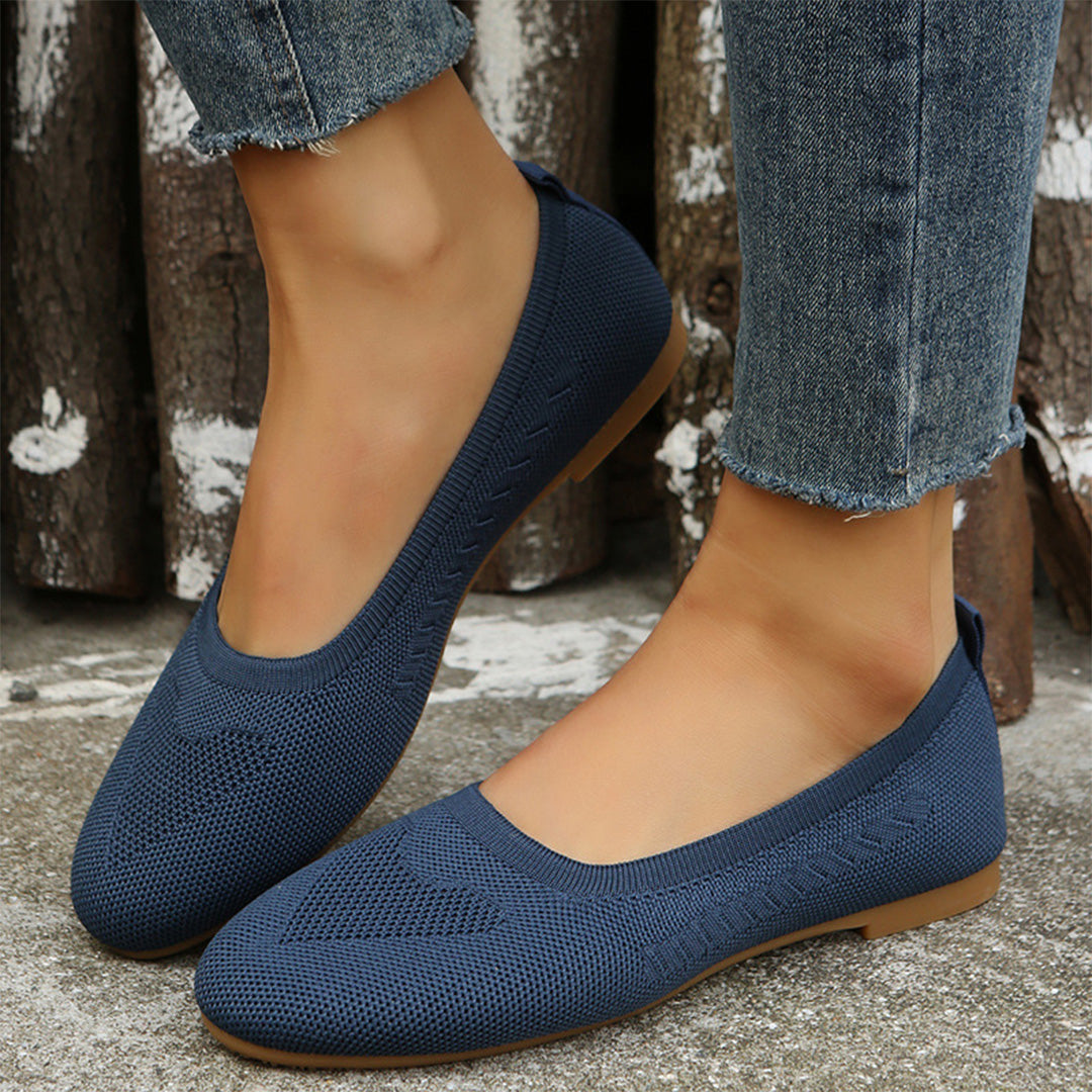 Delaunay | Ballerines Souples en Maille Brigitte