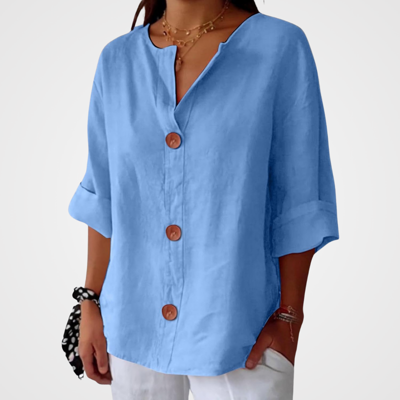 DELAUNAY | Blouse Raffinée à Volants Marie
