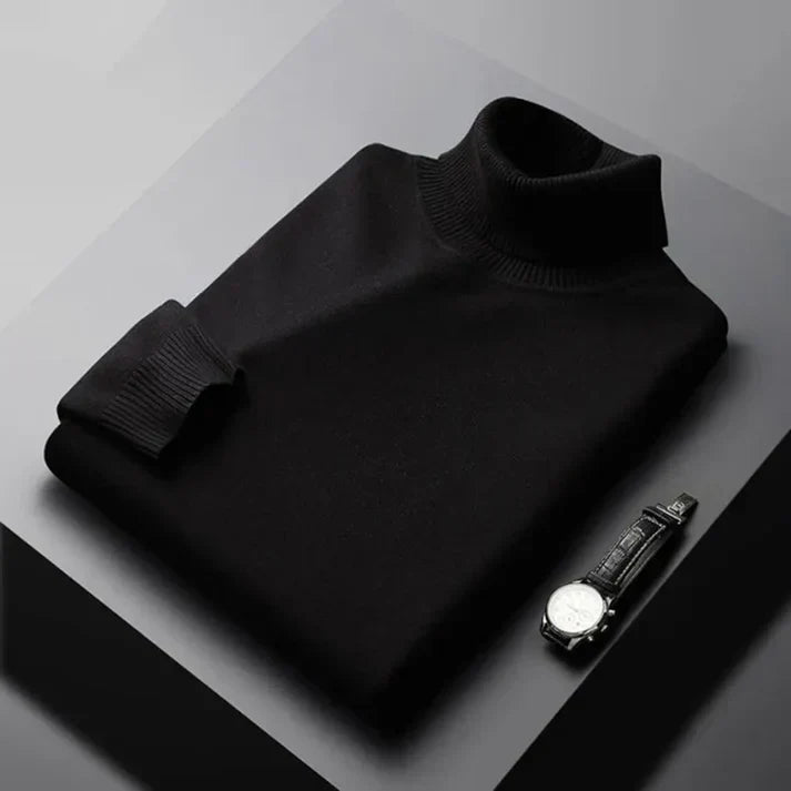 DELAUNAY | Pull en Maille à Col Roulé pour Homme