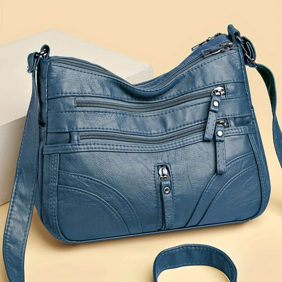 Emanuela | Sac Porté Épaule Multi-Poches