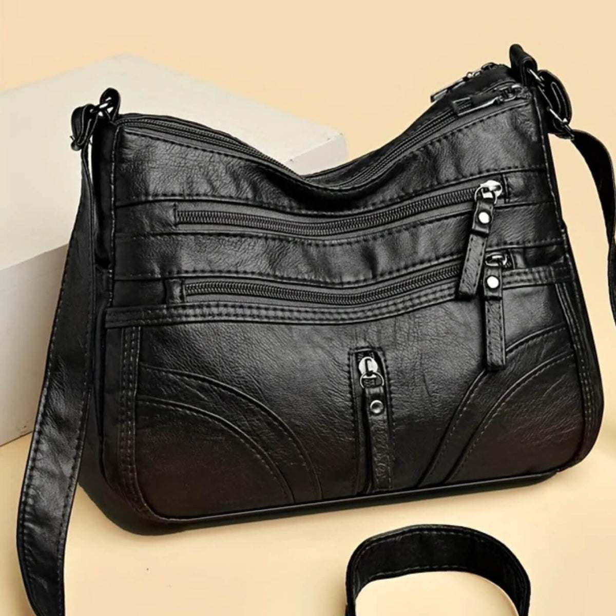 Emanuela | Sac Porté Épaule Multi-Poches