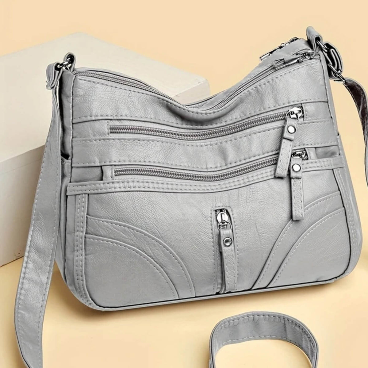 Emanuela | Sac Porté Épaule Multi-Poches