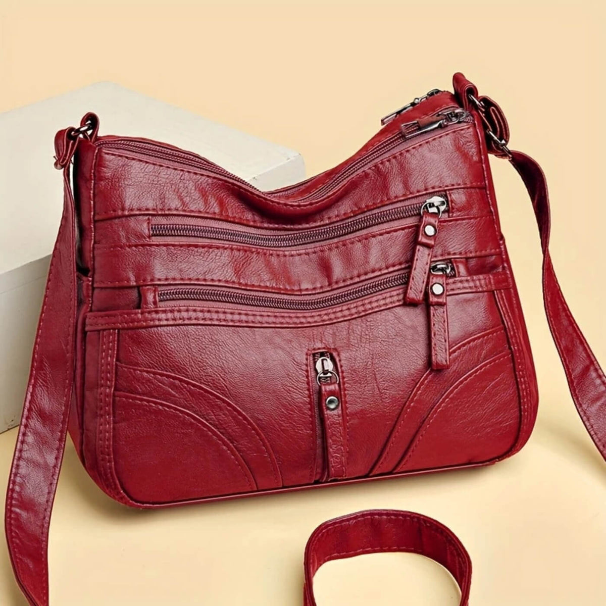 Emanuela | Sac Porté Épaule Multi-Poches