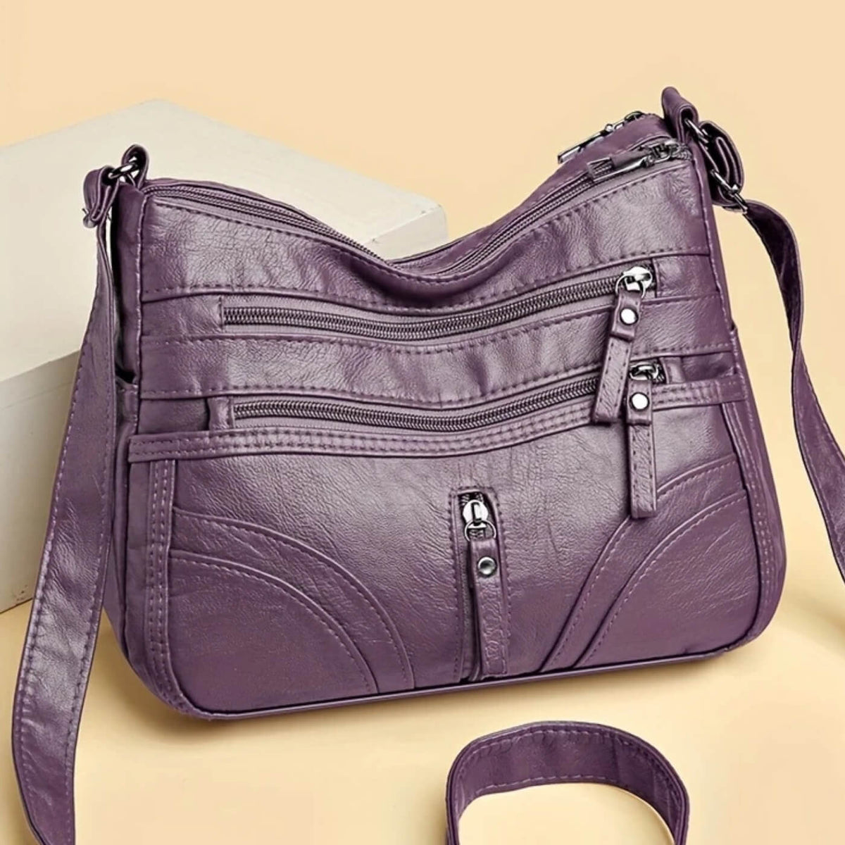 Emanuela | Sac Porté Épaule Multi-Poches