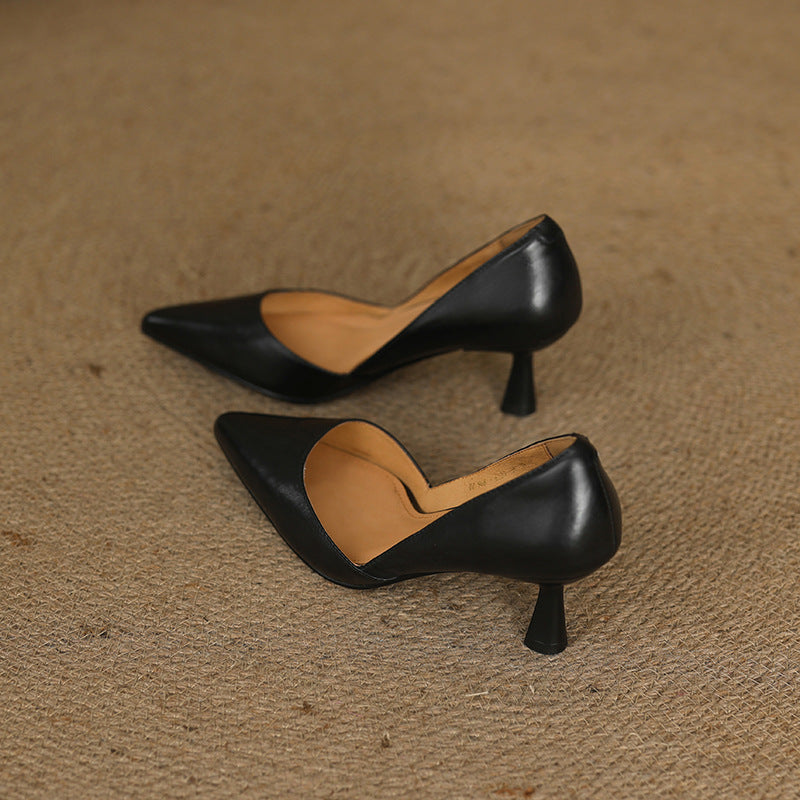 Loréne | Talons en Cuir