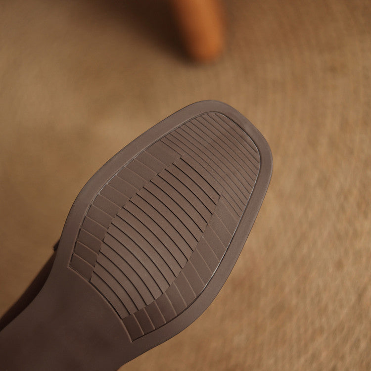 Nelle | Talons en Cuir