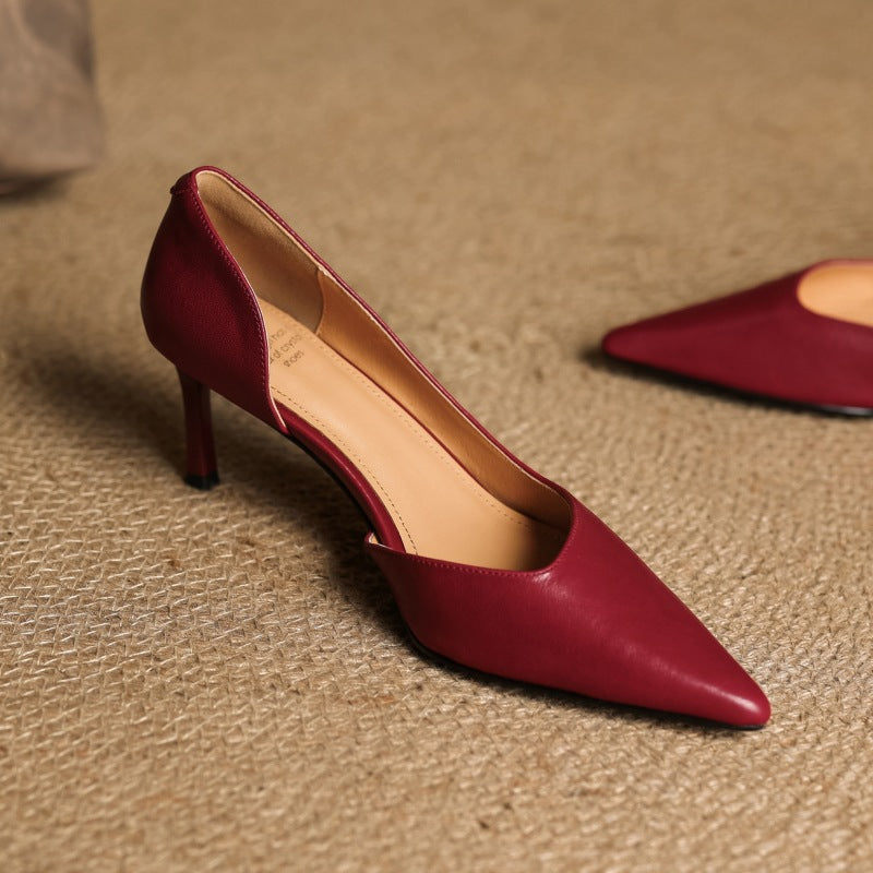 Velisse | Talons en Cuir