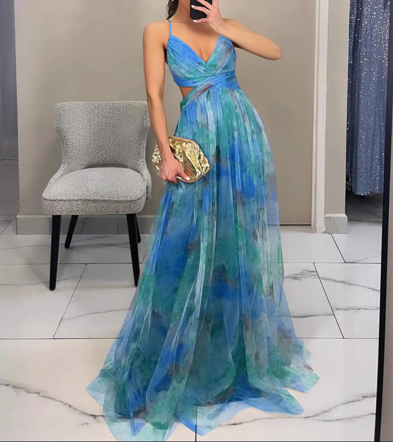 DELAUNAY | Robe Maxi Élégance Florale
