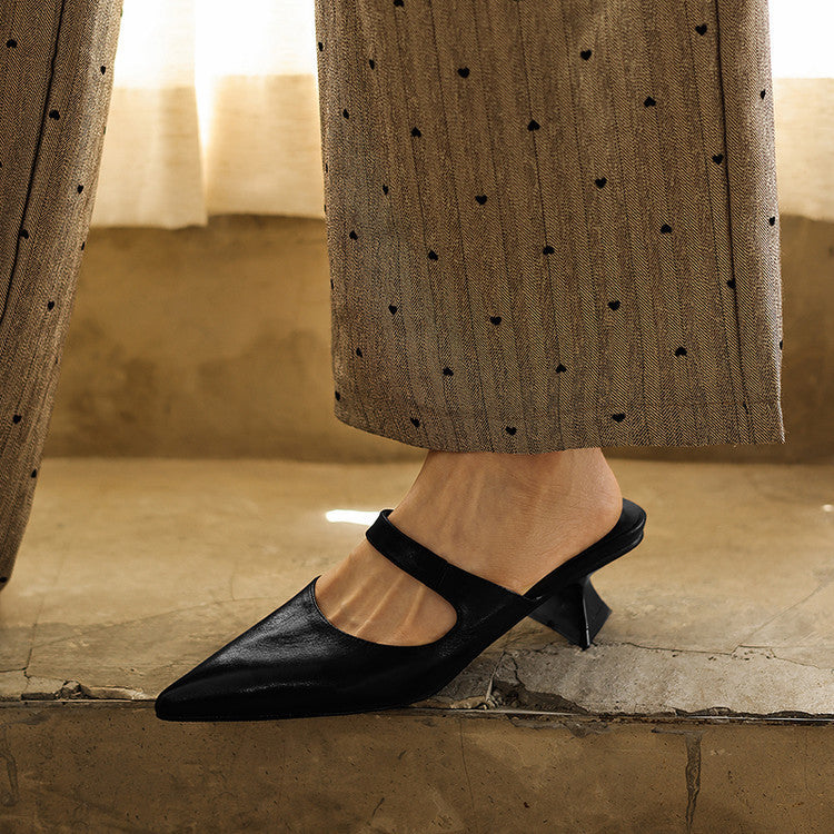 Elvaré | Talons en Cuir