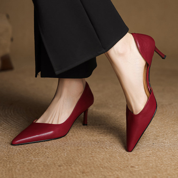 Velisse | Talons en Cuir