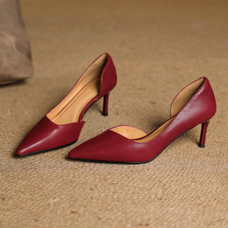 Velisse | Talons en Cuir