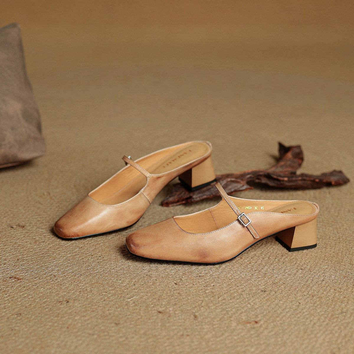 Meyra | Talons en Cuir
