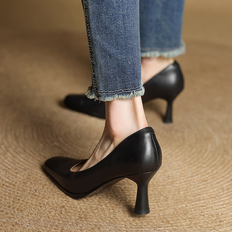 Elviera | Talons en Cuir