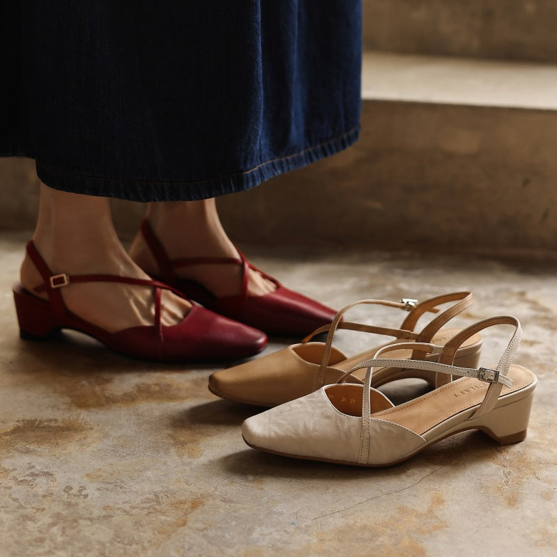 Rianne | Talons en Cuir