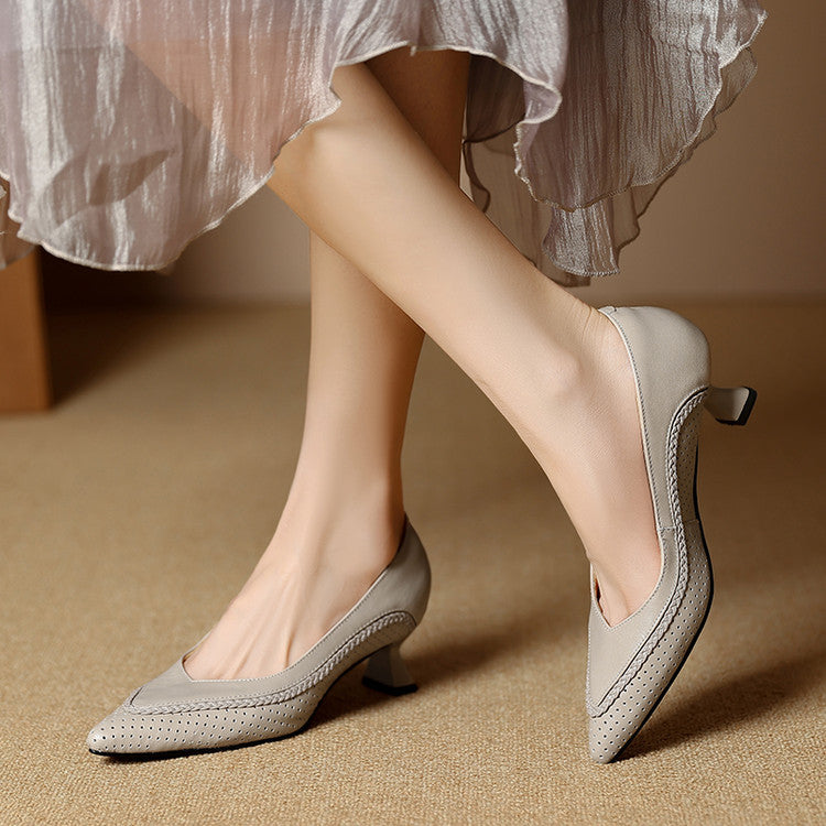 Eliane | Talons en Cuir