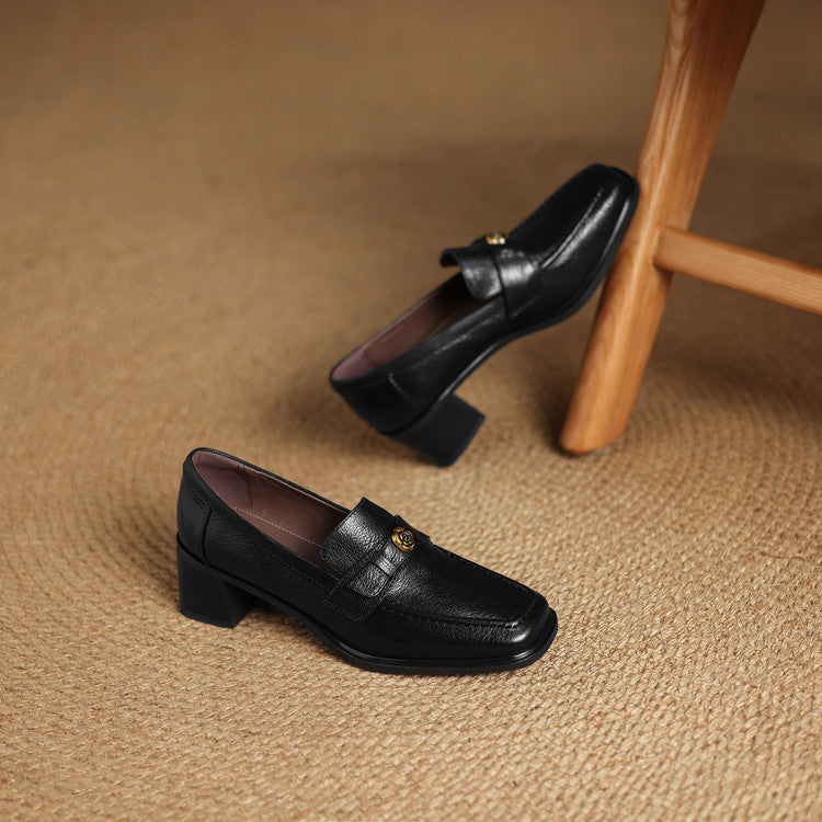 Nelle | Talons en Cuir
