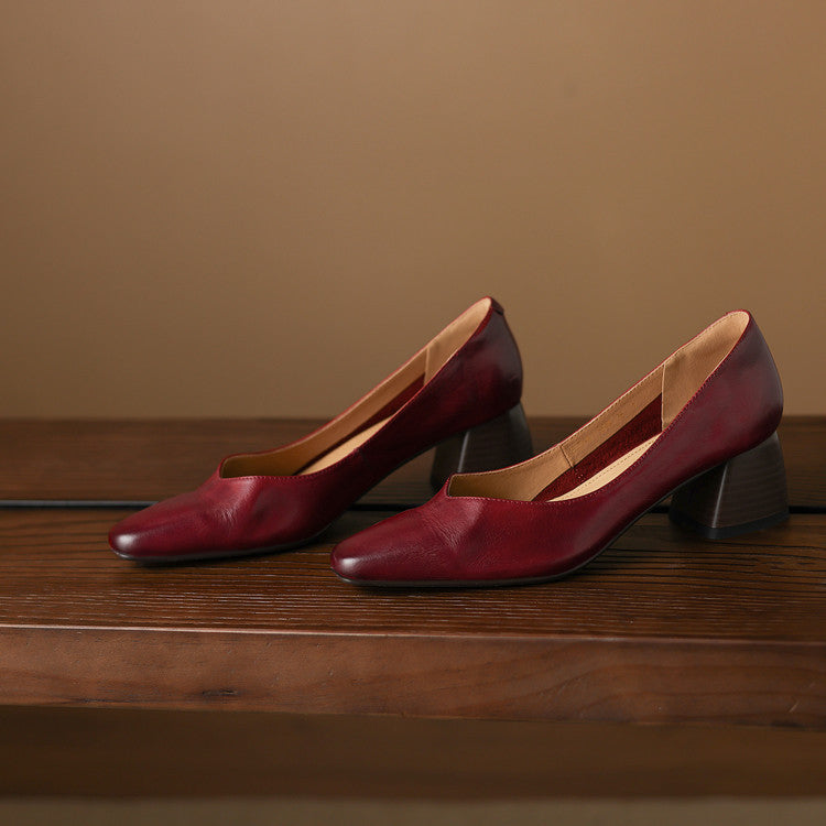 Caldré | Talons en Cuir