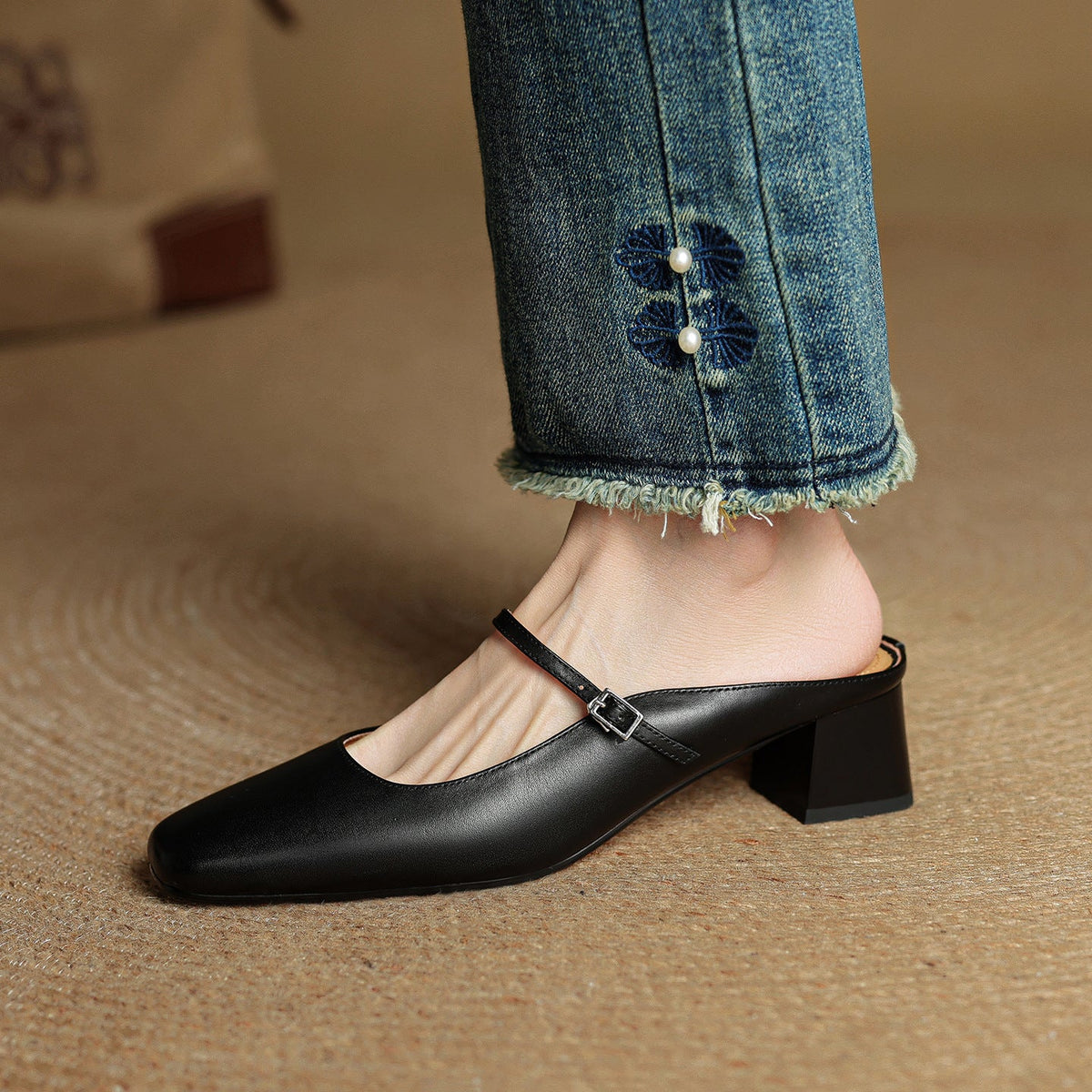 Meyra | Talons en Cuir
