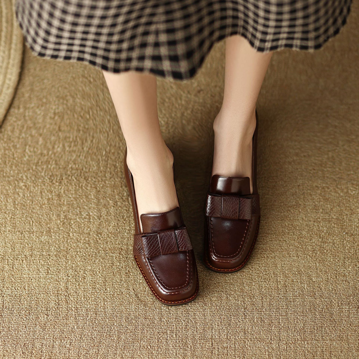 Velmora | Talons en Cuir