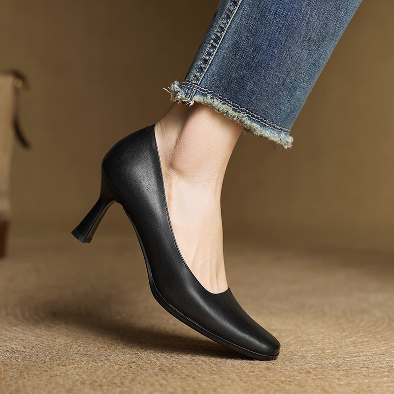 Elviera | Talons en Cuir