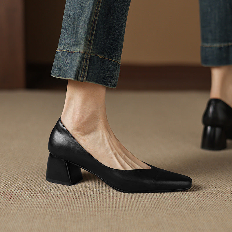 Caldré | Talons en Cuir