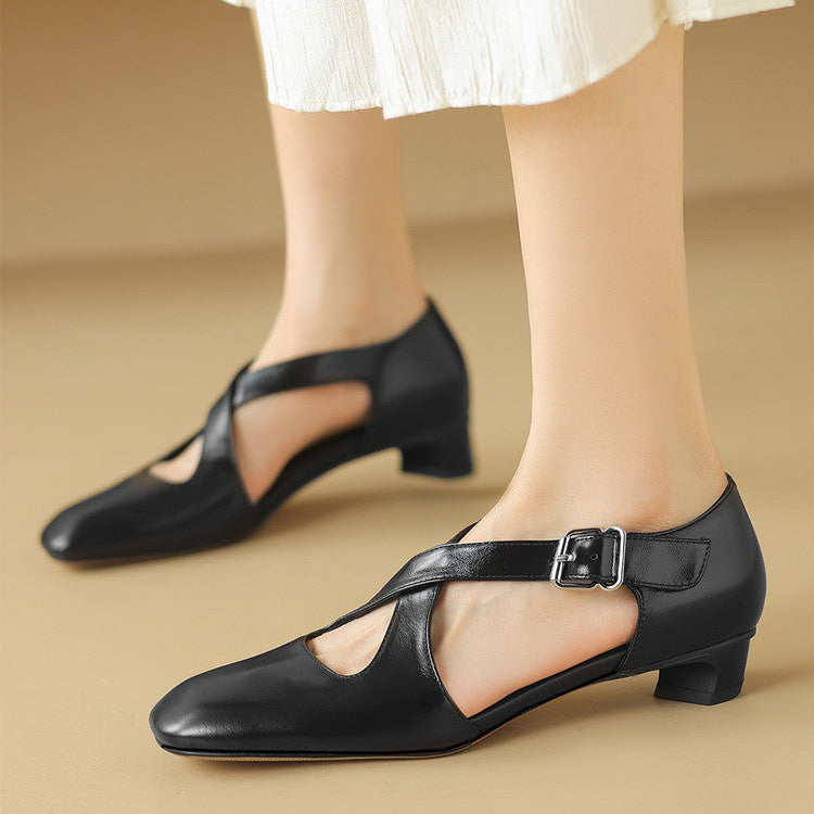 Celise | Talons en Cuir