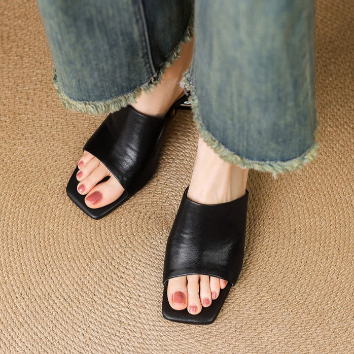 Virelle | Talons en Cuir