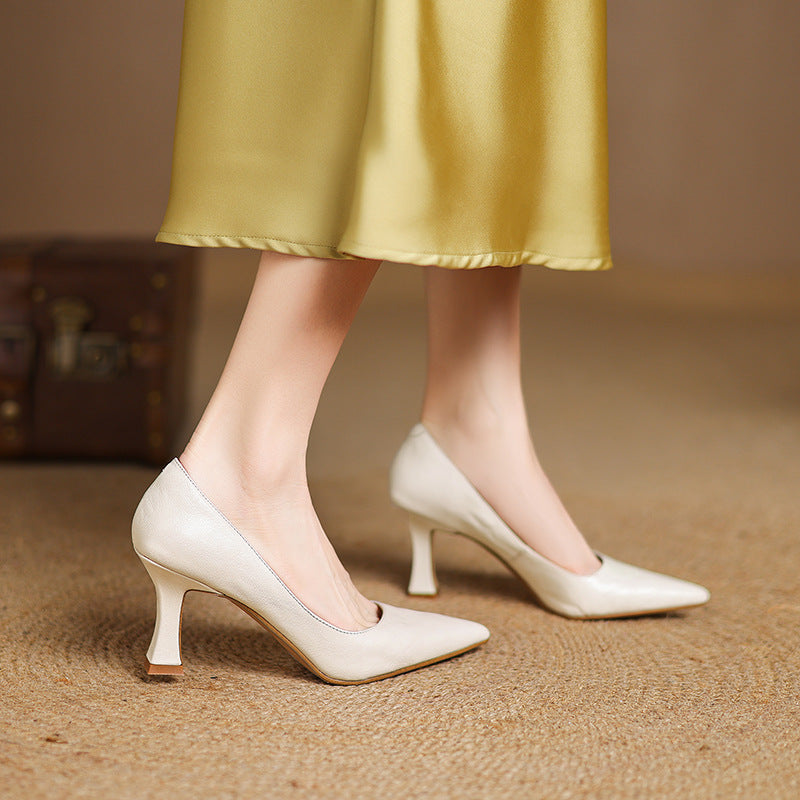 Mirelle | Talons en Cuir