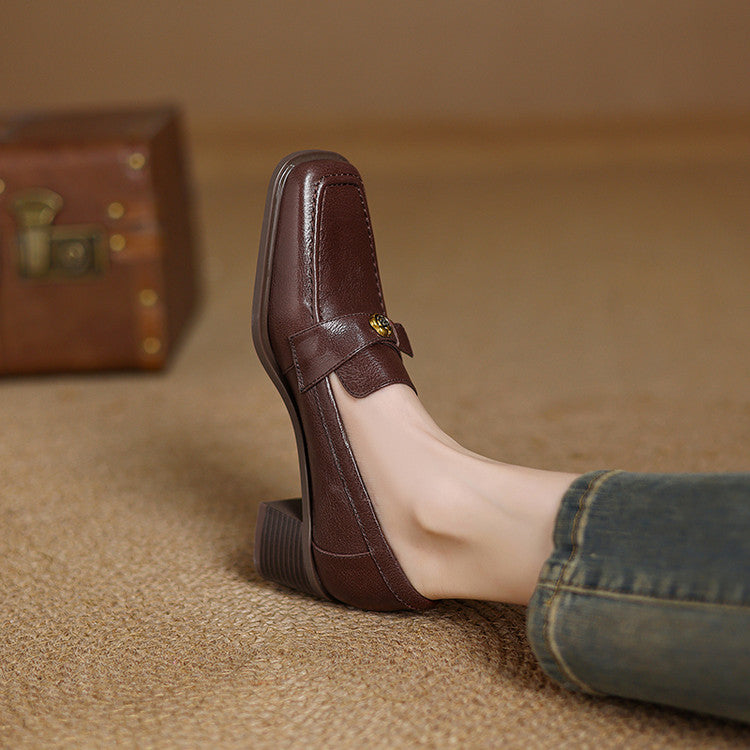 Nelle | Talons en Cuir