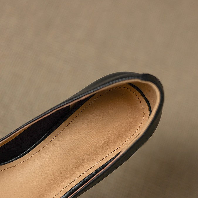 Caldré | Talons en Cuir