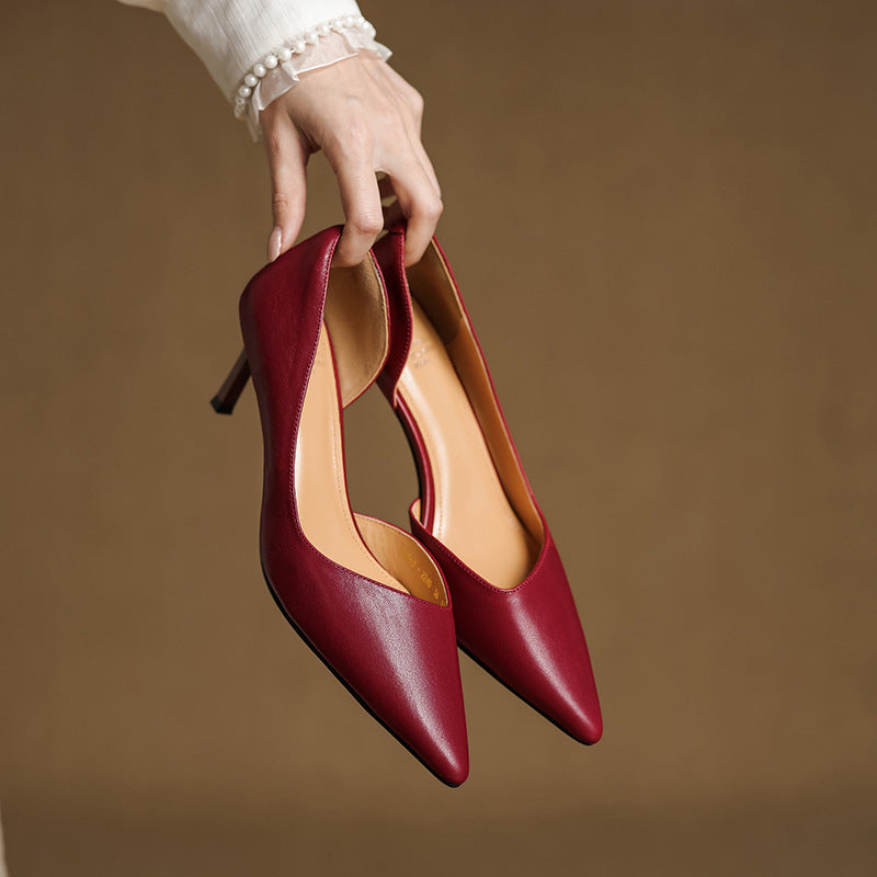 Velisse | Talons en Cuir