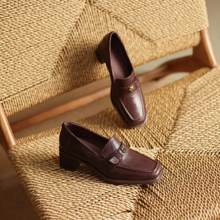 Nelle | Talons en Cuir