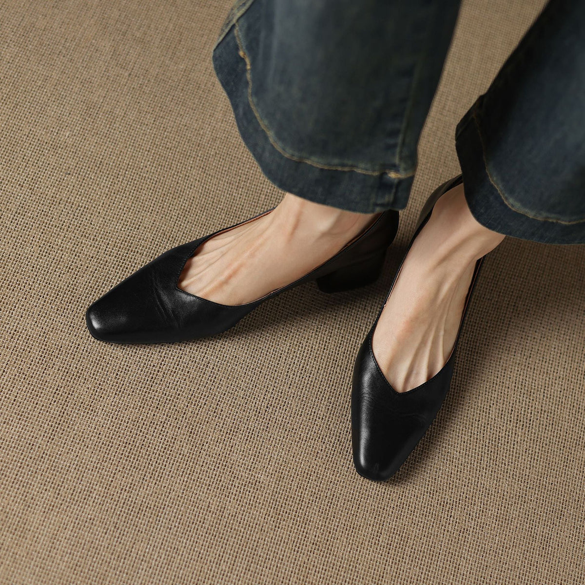 Caldré | Talons en Cuir