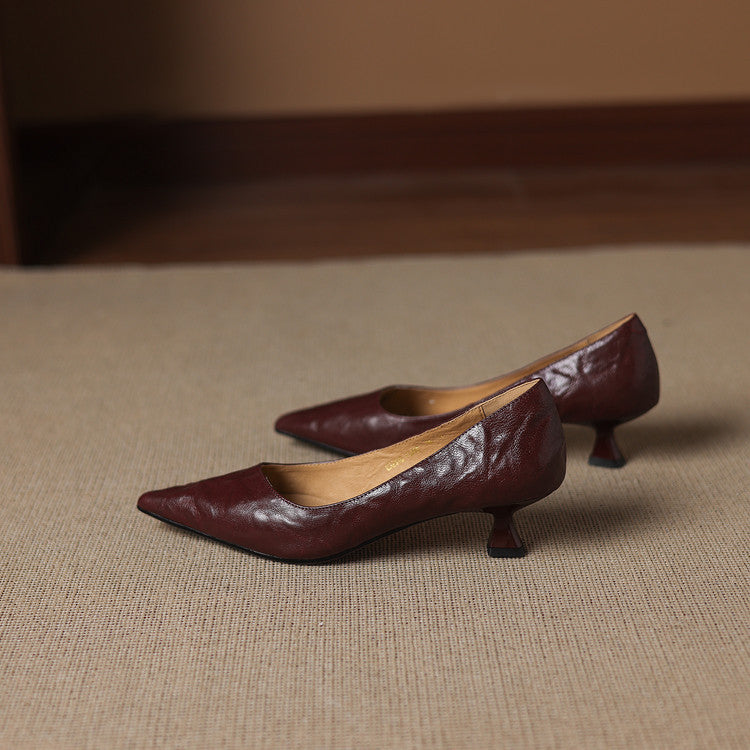 Verrine | Talons en Cuir