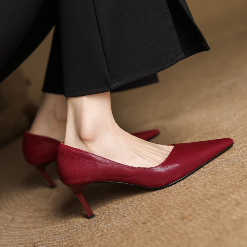Velisse | Talons en Cuir
