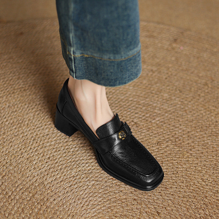 Nelle | Talons en Cuir