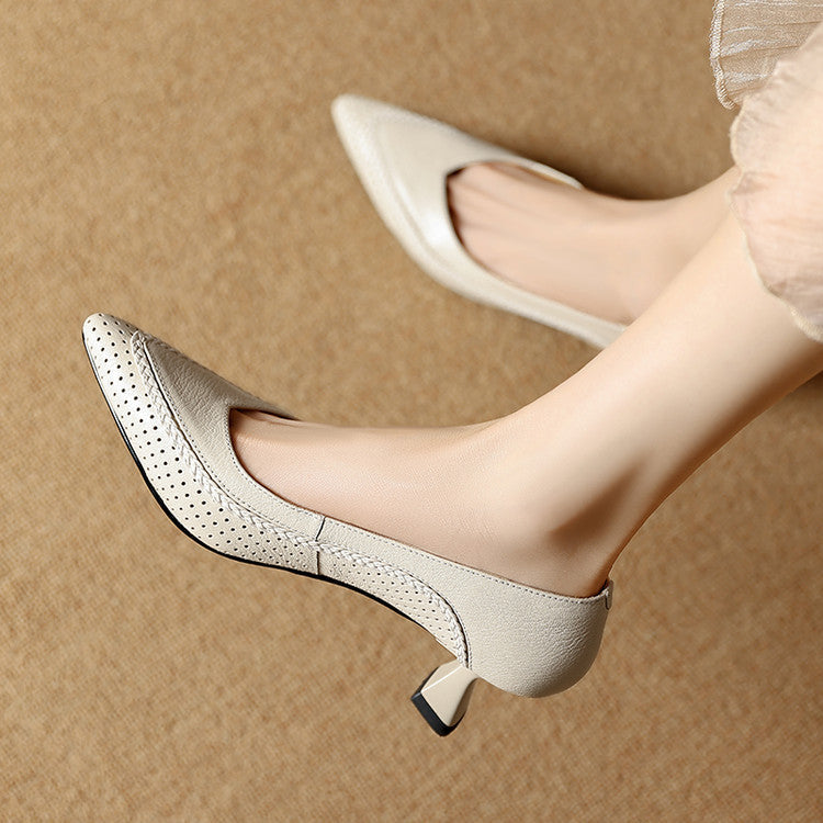 Eliane | Talons en Cuir