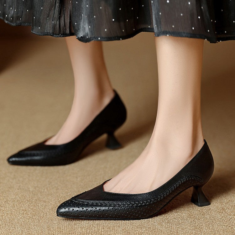 Eliane | Talons en Cuir